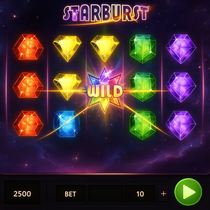VolerBet - Starburst Slot Game - NetEnt